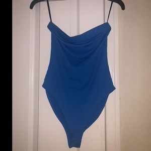Forever21 blue bodysuit